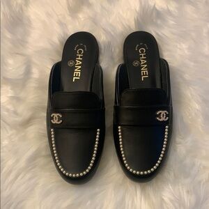 Chanel Pearl Mules, EU 38